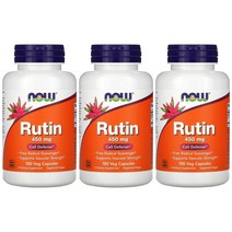 2+1 나우푸드 루틴 rutin 450mg 베지 캡 100정 Sophora japonica, 1개, 기본