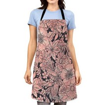 빅사이즈방수앞치마 용접 여름 린넨 앞치마 만다라 미학 여성용 주방 앞치마 오리지널 방수 소녀 커스텀 남자 웨이터 작업 오일 방지 빈티지 페르시아125928, 22102wq-000544-_66X81CM(XL)