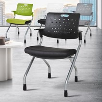 c1 고정의자 접이식 학원책상 학교학생 튼튼한가구 책걸상 1인용ILM, c1 고정의자 블랙