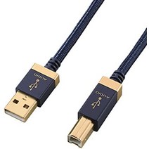 elecom av 케이블 음악 전송 a-b 케이블 usb 2.0 1.0 m, 1.0m, 단품