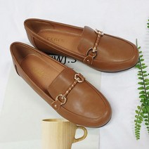 구두모모 골드 비죠장식 클래식 로퍼 (2cm)