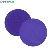 철판 마무리 연마 금속용 세라믹 원형 천사포100mm5개 샌드페이퍼 센딩패드 페퍼, 60방