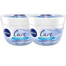 니베아 인텐시브 케어 크림 바디 페이스 400ml Nivea Care Cream, 2팩