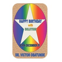 Happy Birthday with Solution Born December 1 Paperback, Independently Published, English, 9798558140408