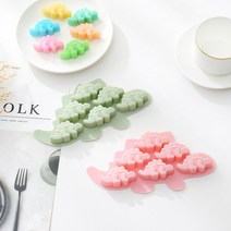 실리콘 몰드, 공룡6구(실리콘몰드199)