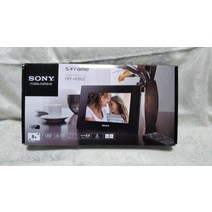 소니 SONY 디지털 포토 프레임 S-Frame HD800 8.0형 내장 메모리 2GB 블랙 DPF-HD800B