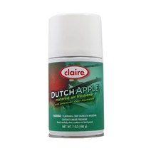 Claire 클레어 C-104 7온스. 네덜란드 사과 계량형 공기 청정제 에어로졸 캔(12