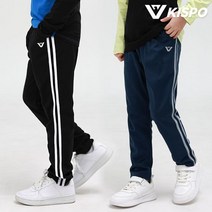 키스포 주니어 2선라인 기모 팬츠