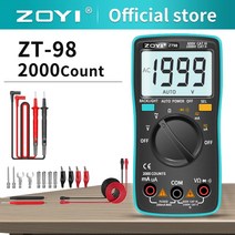 ZOYI 디지털 멀티미터 전류계 저항 주파수 백라이트 전압 다이오드 ZT98 ZT100 ZT101 ZT102, 3.ZT-100