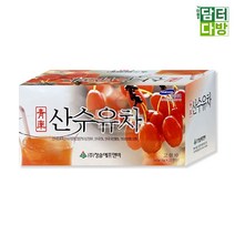 청솔 20포 산수유차 x5 237261EA * HONI, 8g, 100개입
