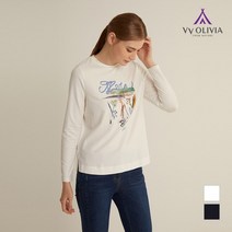 원포인트 프린트 기본티셔츠__VVBALXS2346
