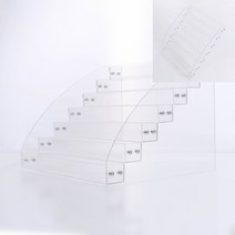 아크릴 7단 매니큐어 진열대 아크릴케이지 반찬쇼케이스 투명쇼케이스 A4클립보드 아크릴명패 아크릴쇼케이스 PO