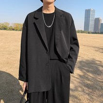 모노포스 베이직 오버핏 블레이저 MK618