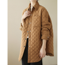 SAMARA 누빔패딩 골덴 점퍼 캐주얼 자켓