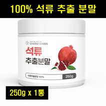 석류 추출물 분말 석류 엘라그산 가루 석류 파우더 추출분말 100% 100퍼센트 100프로 250g 1통