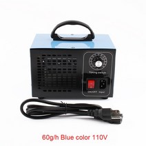 공기청정기필터 호환 48 그램/시간 60 오존 발생기 공기 청정기 냄새 클리너 살균 필터 Ozonizador 110V 22, [06] 110V Blue 60g