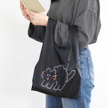 휴대용 장바구니 친환경 에코백 비닐 쇼핑백 소형 리유저블 백