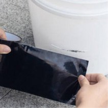 파이프 누수보수용 방수테이프 균열보수 틈새차단, 블랙