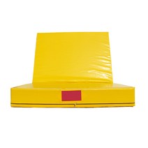 태권도장 바닥 매트 안전 체육 높이뛰기 뜀틀 유도, 접이식 2m x 1m 두께20cm 밀도50