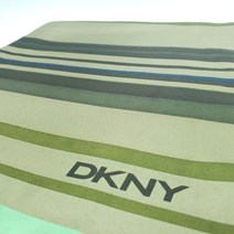 가다컴퍼니 DKNY 디케이엔와이 스트라이프 실크 쁘띠스카프 #A886