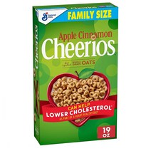 Cheerios 치리오스 아침식사대용 사과시나몬맛 시리얼 550g, 1개