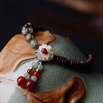 14 디자인 민족 보석 수제 꼰 빈티지 Anklets 새로운 태국 Meatl 구리 매력 발 체인