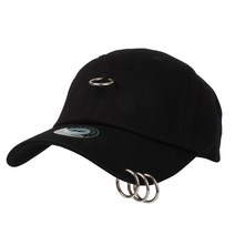 4링 고리 장식 베이스볼 캡 야구모자