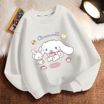 산리오 시나모롤 맨투맨 긴팔 캐릭터 운동복