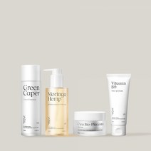 내추럴더마프로젝트 퍼펙트 스킨 프로젝트 (토너에센스 130ml+톤업크림 65ml+플라센타 크림 50ml+젤 클렌저 200ml), 단품