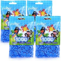 펄러 1000비즈, 라이트블루(19009), 4개입