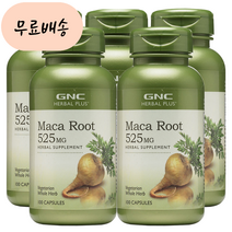 GNC 마카루트 525m.g 100 x 5, 5개, 100정, 100정