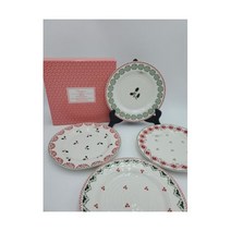 포트메리온 새로운 소피 콘란 홀리데이 샐러드 사이드 디저트 플레이트 4개 세트