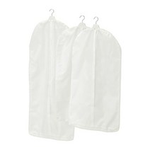 이케아 스쿠브 옷커버 3P 화이트 2P60x105cm+1P60x135cm, 단품