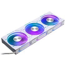 Phanteks PH-F120D30 화이트 REVERSE 시스템쿨러 (3PACK), 1개, 선택하세요