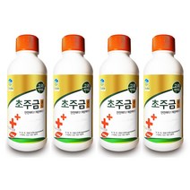 [1+1] 초주금 골드 500ml 제초제 농약 아님 친환경물질, 초주금 2+2=4병