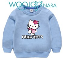 우주나라 RY-3 헬로키티 남여아공용 맨투맨 등원복 트레이닝복