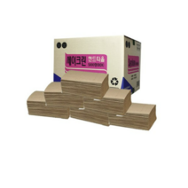 세이크린 무형광 핸드타올 갈색 5000매입, 10box