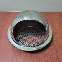 후드캡 스텐 외벽반달캡 원형캡 외벽환기구 50mm 75/100/125/150