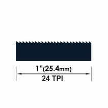 목재대패블레이드 목공 전동 석공 미니 대패 TASP 2pcs 톱날 밴드 톱 1400 1425 2240 1065 1511 1575 1650 1730 1790 2320 mm 6 10, 1826x12.7x0.5mm+24 TPI