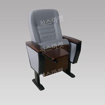 영화관람 의자 단체 객석 대학교 공연장 교회 강당 등받이 극장 1인용 시청, 그레이
