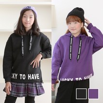 제이키드주니어 스트링후드기모티셔츠 주니어의류 남아 여아 초등학생옷 트레이닝복세트 상하복 주니어옷 티셔츠