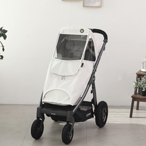 맘네스트 오이스터3 실버크로스듄 시크플립 부가부 드래곤플라이 일렉타 호환 디럭스 유모차 방풍 방한(겨울) 모기장 커버, 4계절(방풍), 크림