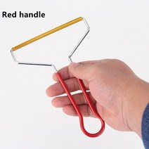 의류용 미니 휴대용 린트 리무버 린트 펠렛 제거 가제트 의류 면도기 카펫 청소 애완 동물 털 제거 고양이, 09 Metal red