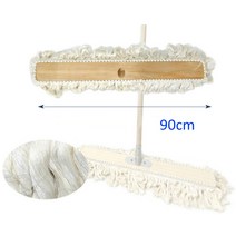 스포츠센터 마루청소용 리필 밀마포걸레 90cm 바닥 복도 사무실 원룸 막대