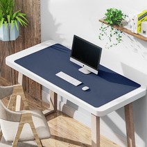 사무실 데스크매트 컴퓨터 테이블매트 가죽 패드 책상매트, 블랙