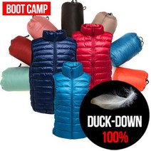 오리털 100% 경량 패딩조끼 팀조끼 단체조끼 점퍼 긴팔패딩 다운자켓 남성 여성