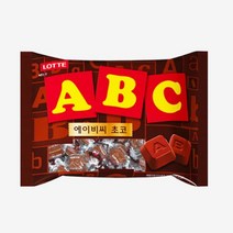 칠성 발렌타인데이 초콜릿 초콜렛 롯데 ABC초콜릿 대용량간식 간식세트 사무실간식 72G 4개, 8세트