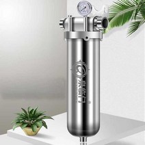 여과기 지하수 필터 모래 흙 농촌 석회질제거 연수기, 전면 1인치 입 10톤