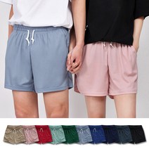 탑보이 남녀공용 숏팬츠 3부 트레이닝 반바지 (ZA123)