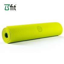 비핏 TPE 요가매트 6mm 라임